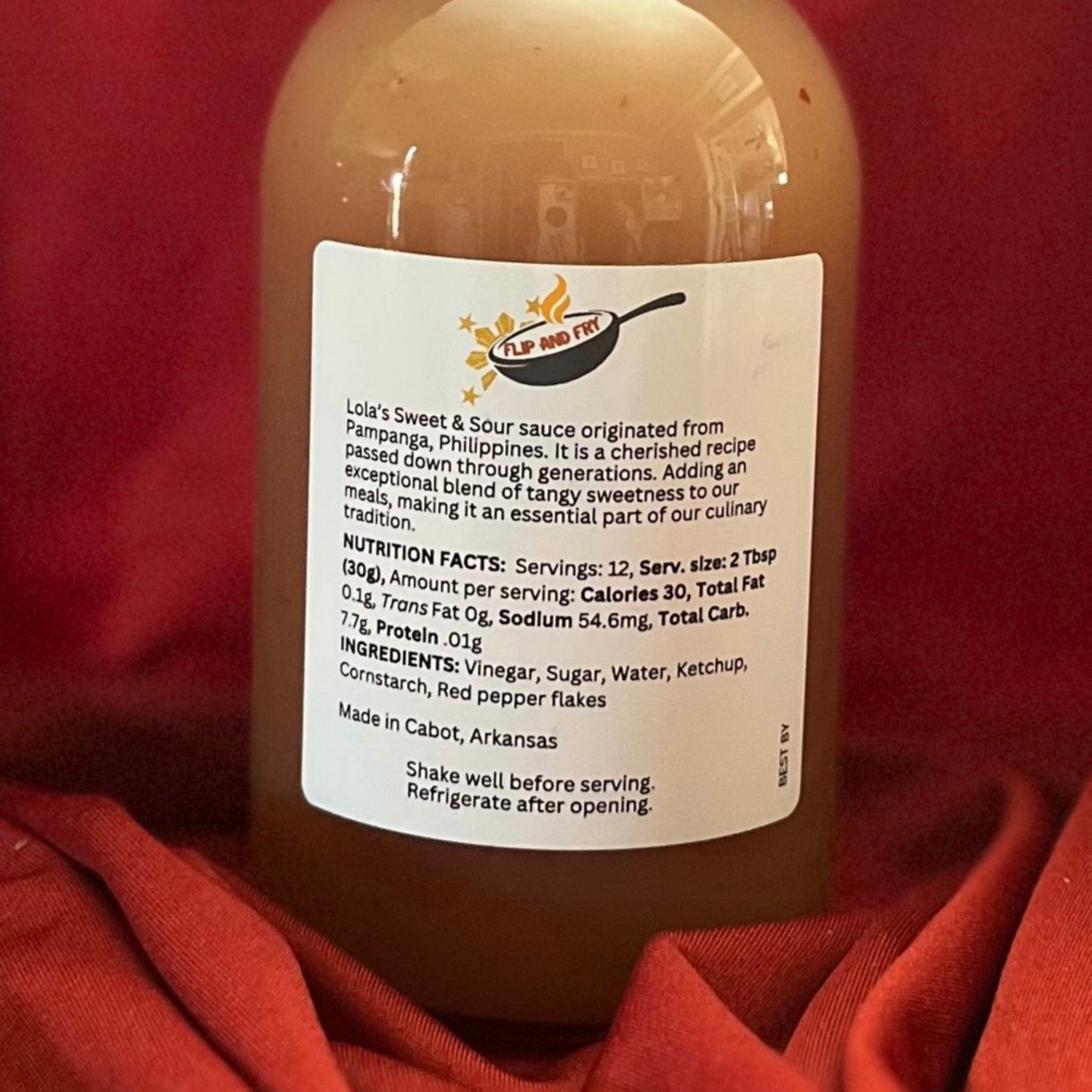 Lola's "Spicy" Sweet and Sour Sauce